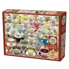 Cobble Hill Jigsaw Puzzle: More Tea Cups
